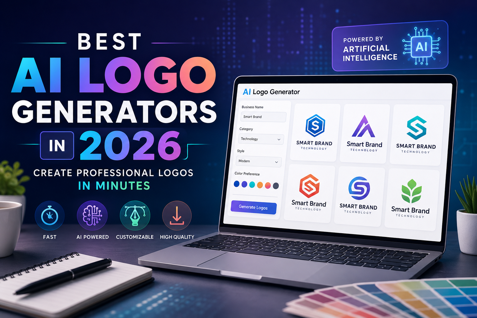 Best AI Logo Generators in 2026
