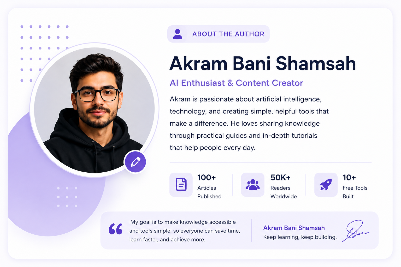 Author Banner